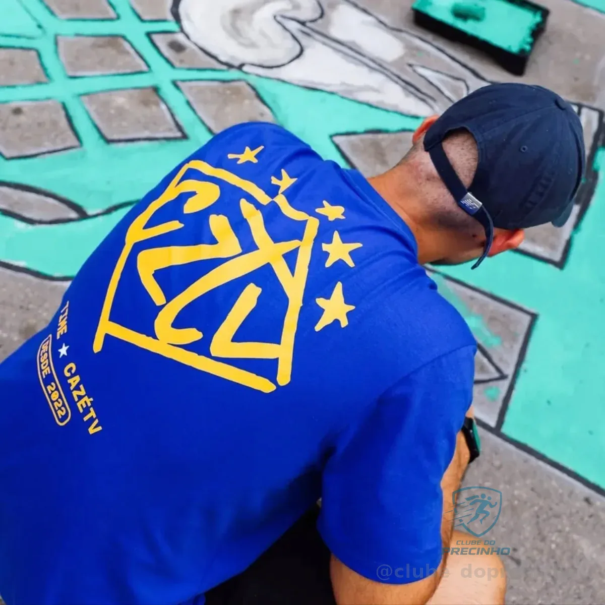 Camisa Azul Traje Cazétv Mercado Livre