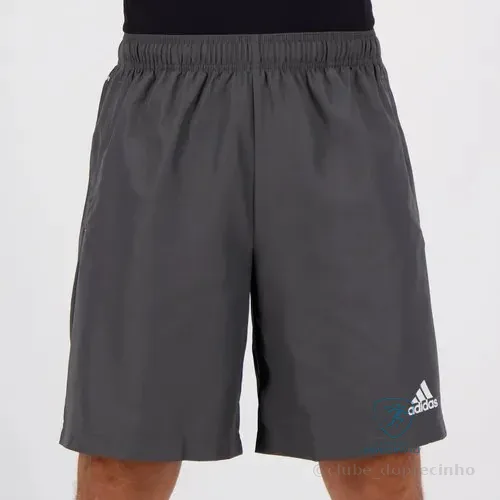 Bermuda adidas Plain Cinza