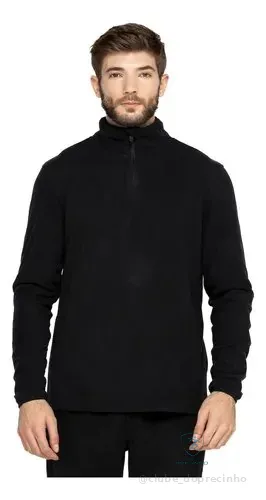 Fleece Nord Masculino Preto M
