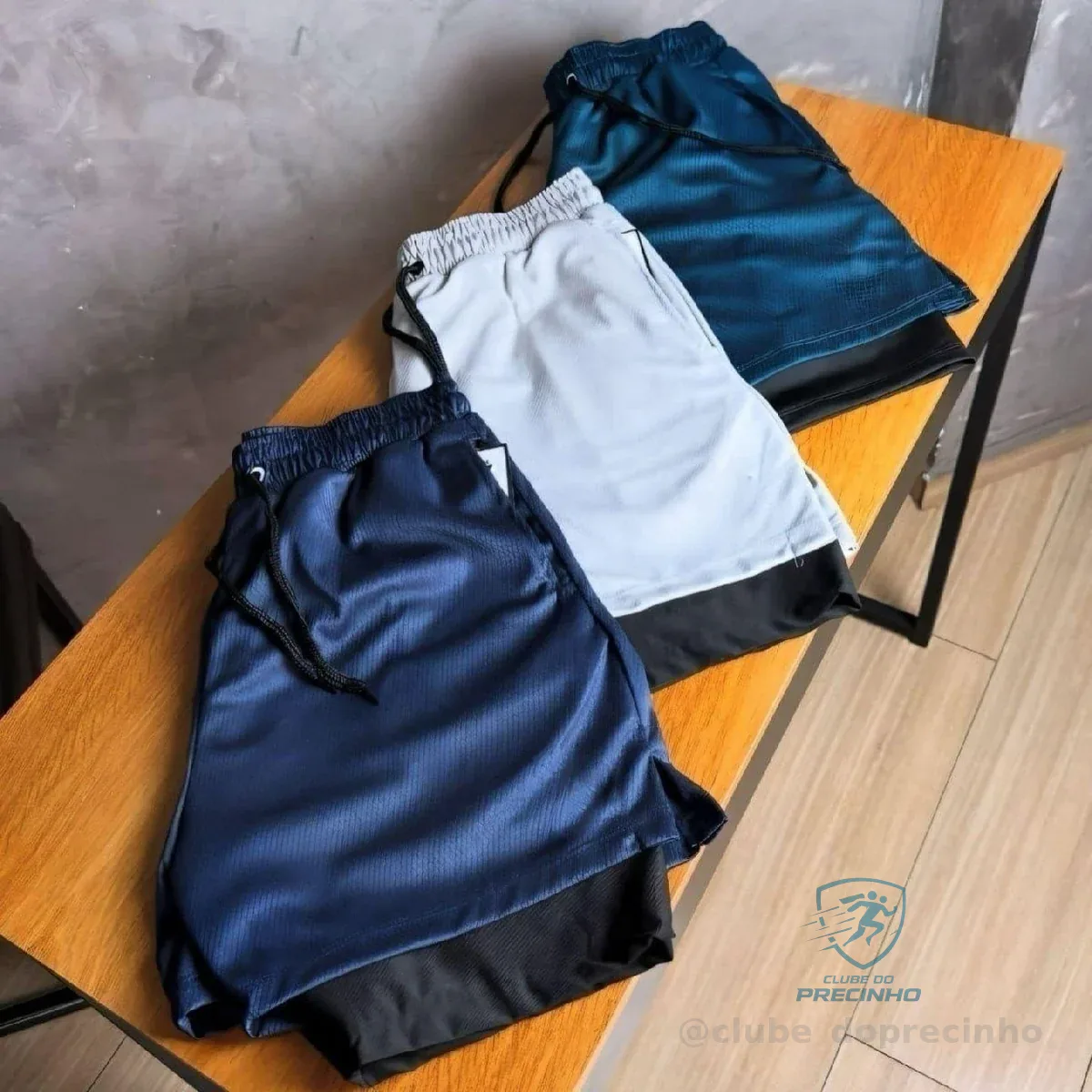 Kit 3 Shorts 2 Em 1 Duplo Bolso Para Academia Treino Corrida Mercado Livre