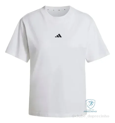 Camiseta Algodão Essentials Small Logo adidas