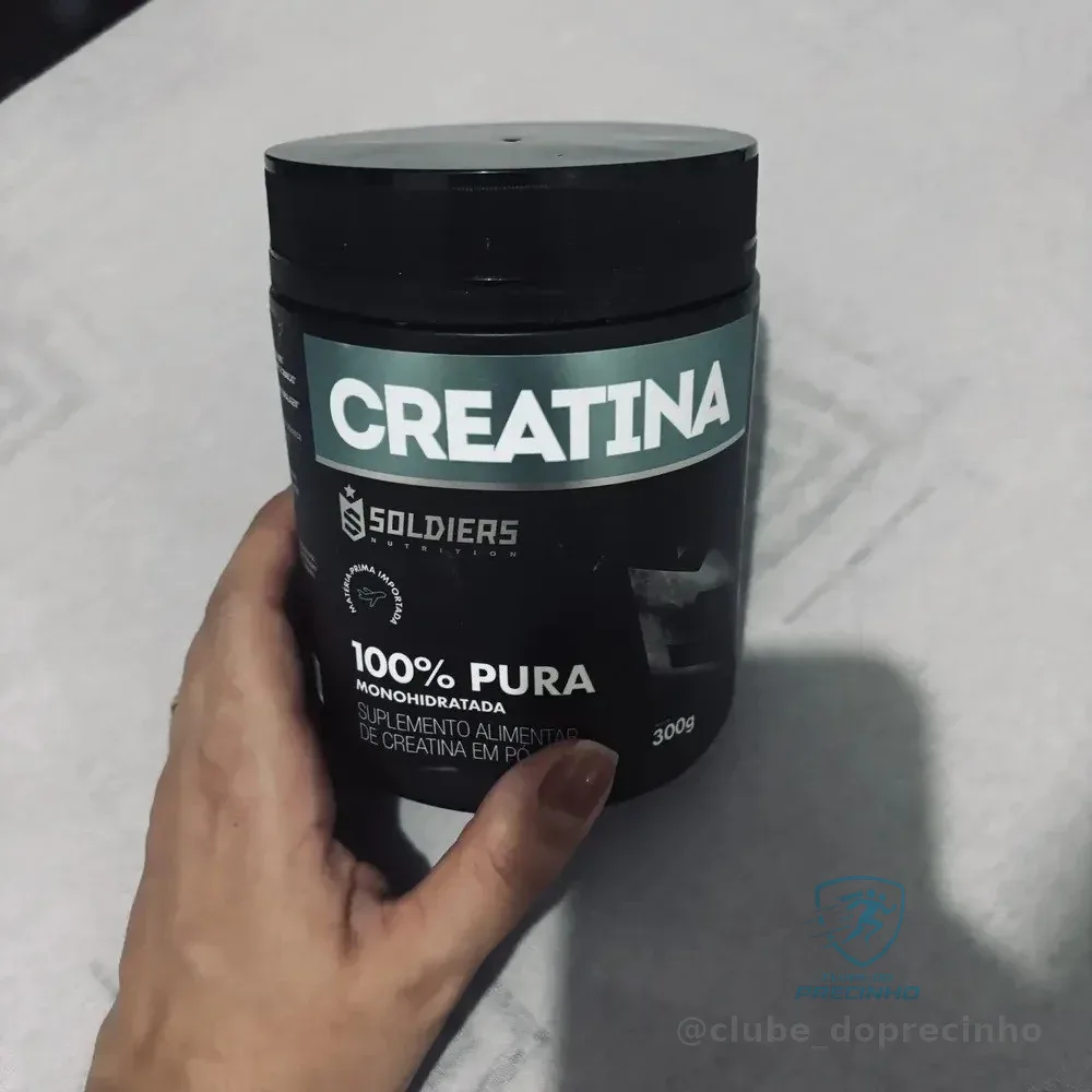 Creatina Monohidratada 300g Soldiers Nutrition Mercado Livre