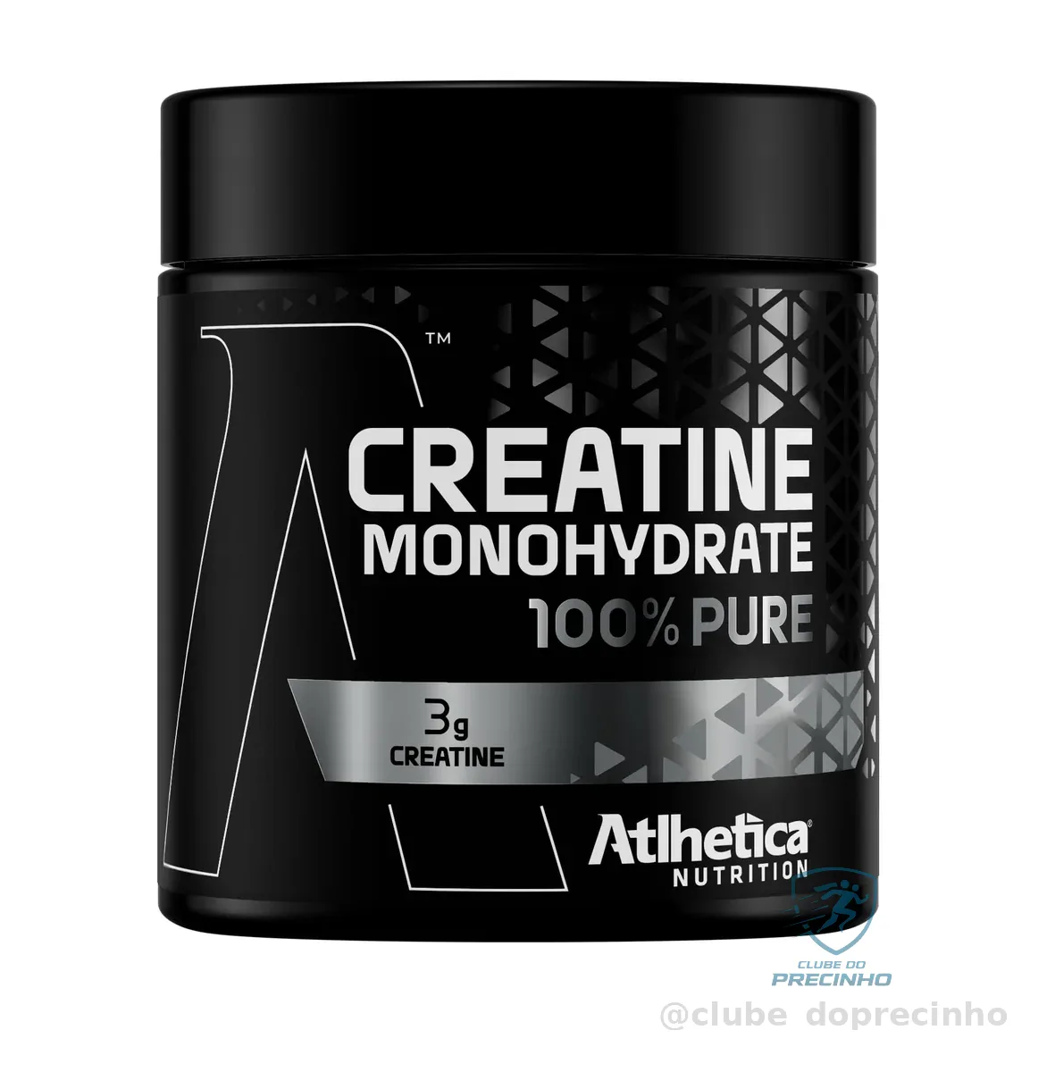 Creatine 100% Pure - 200g (150g + 50g) Natural - Atlhetica Nutrition