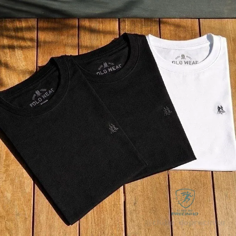 Kit com 4 Camisetas Polo Wear Mercado Livre