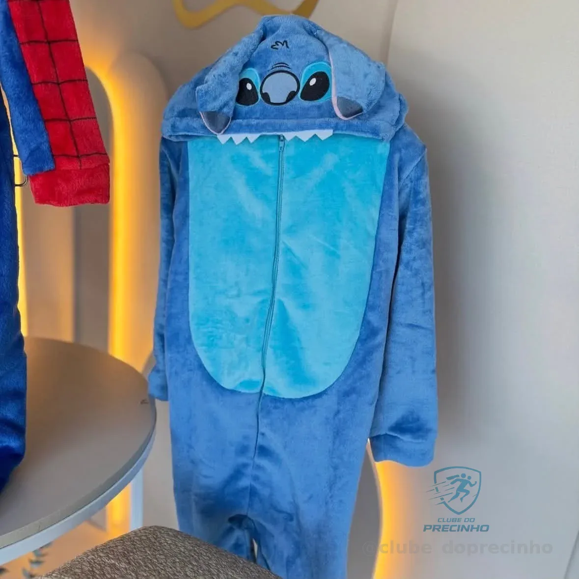 Pijama Macacão Kigurumi Stitch Feminino Adulto Plush Zíper Mercado Livre