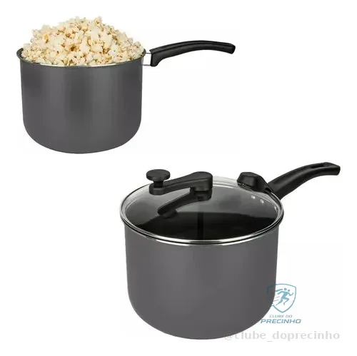 🇧🇷🇧🇷🇧🇷 Panela Pipoqueira Be Best Premium 20cm Antiad. Vidro