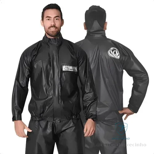 🇧🇷🇧🇷🇧🇷 Capa Chuva Motoqueiro Pvc Impermeável Motoboy Emborrachada