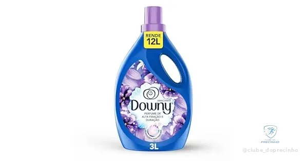🇧🇷🇧🇷🇧🇷 Downy Amaciante Concentrado Lirios Do Campo 3L, Rende 12L, Perfume com Notas de Lavanda e Algodão