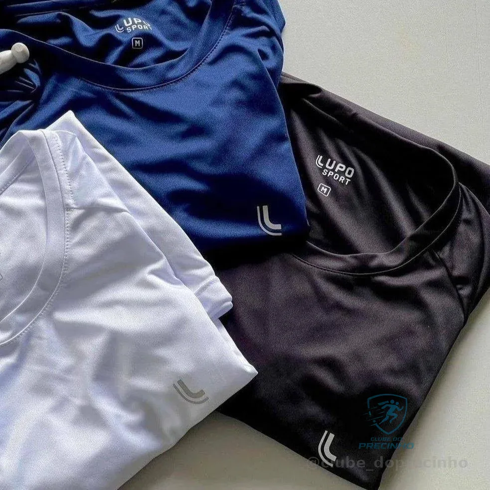 Kit 2 Camisetas Dry Fit Lupo Mercado Livre