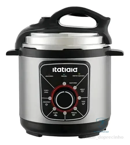 🇧🇷🇧🇷🇧🇷 Panela De Pressão Elétrica Itatiaia Essencial 3 Litros Inox 127v