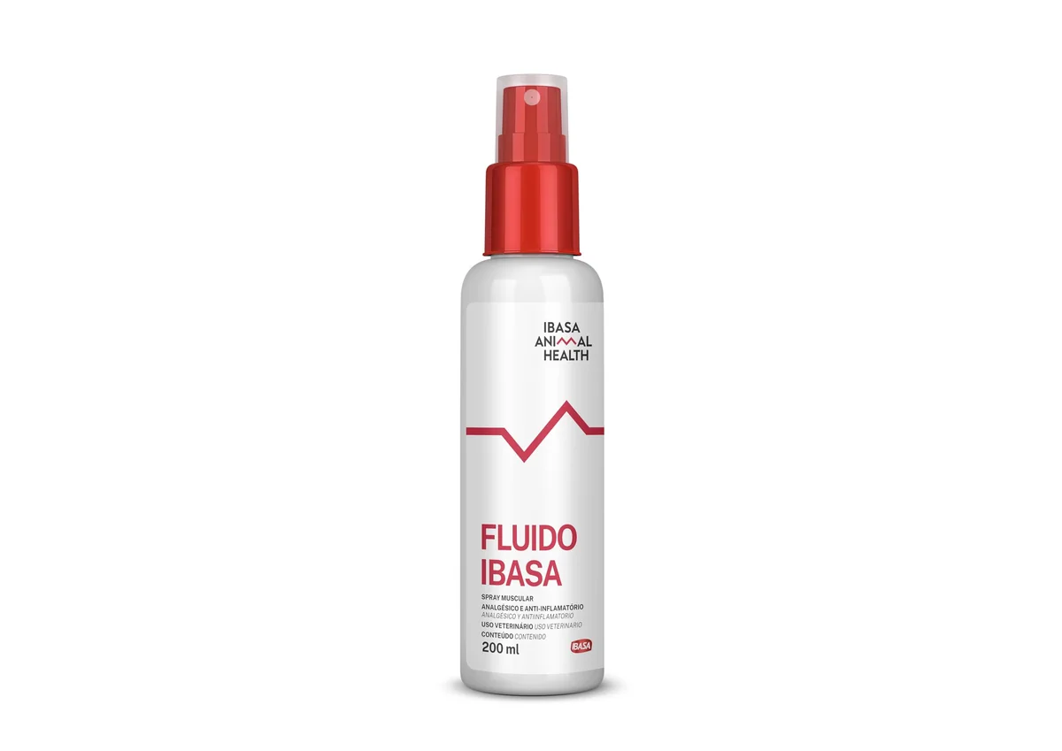 Ibasa Fluido Muscular Spray 200ml - Anti-Inflamatório e Analgésico Tópico