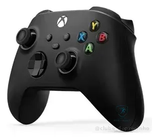 Controle Para Xbox Qat-00007 Sem Fio Carbon Preto Microsoft Carbon Black