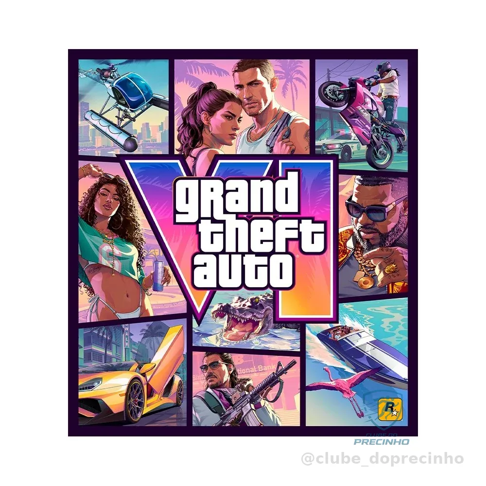 ⚡⚡Pronto pro GTA VI? SAIUUU A PRÉ-VENDA!! Jogo GTA VI 6, PS5