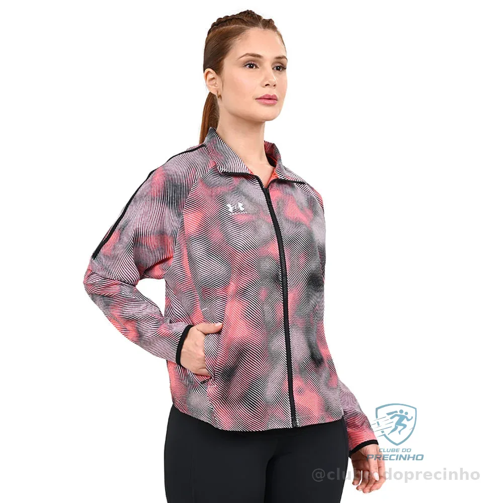 Jaqueta de Treino Feminina Under Armour Challenger Pro Printed