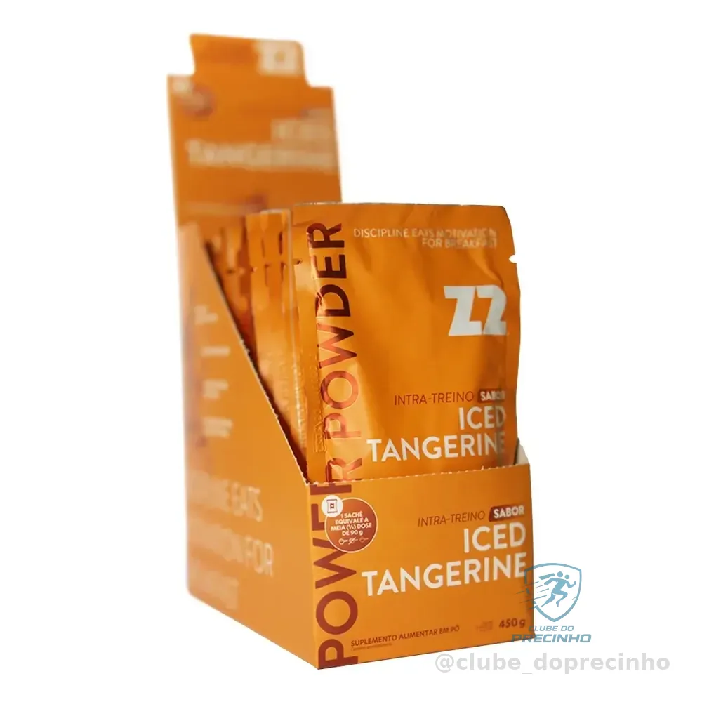 Intra-treino Power Powder Z2 Iced Tangerine Box 10 Sachês