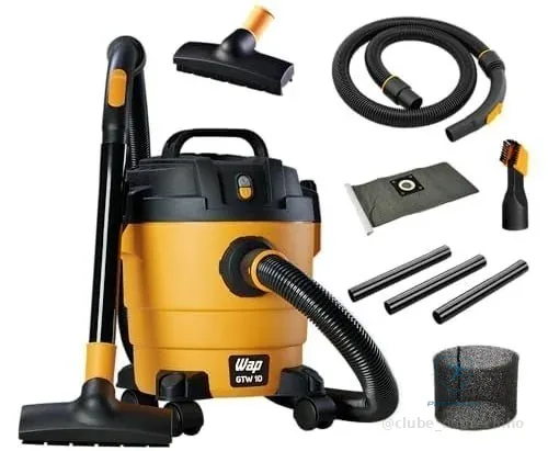 Aspirador de Pó e Água WAP GTW 10L, 1400W🔥