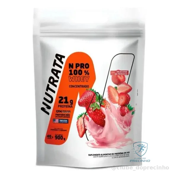 Whey NPro Nutrata 900g Mercado Livre
