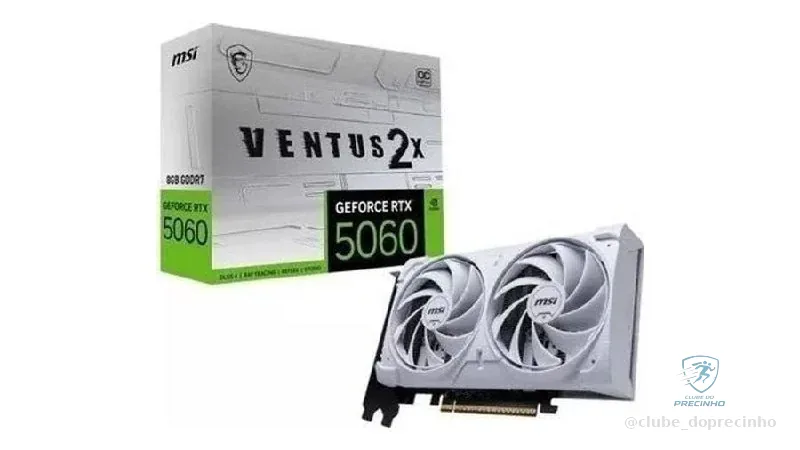 MSI NVIDIA GeForce RTX 5060 8GB Ventus OC White Shopee