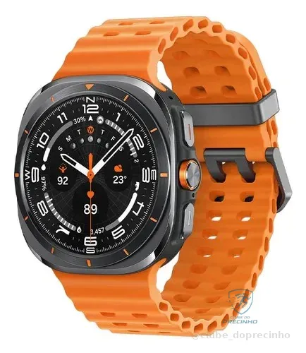 Samsung Galaxy Watch Ultra 2025 Smartwatch 47mm Lte, Galaxy Ai, Titânio Aeroespacial Titânio Cinza