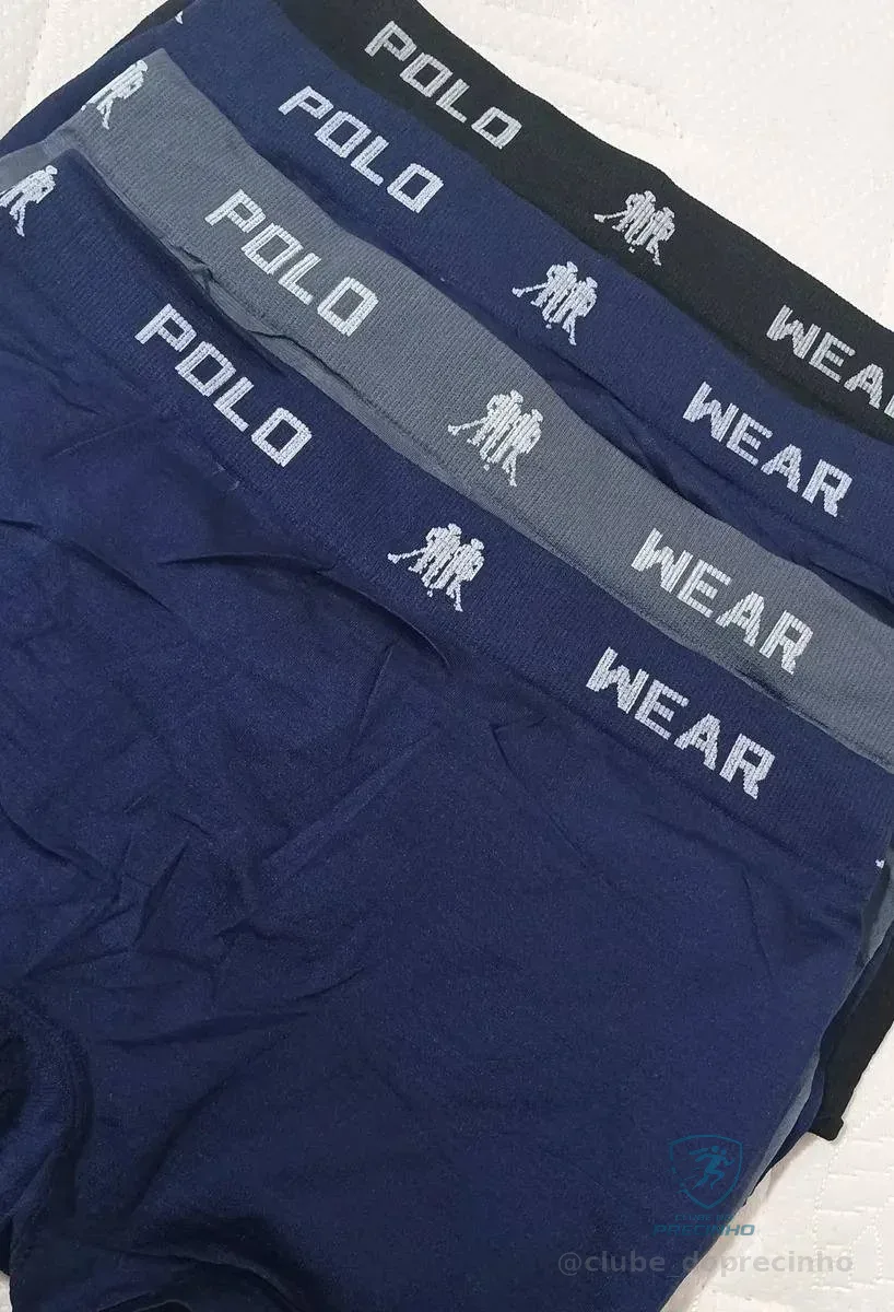 Kit 4 Cueca Boxer Masculino Polo Wear Mercado Livre
