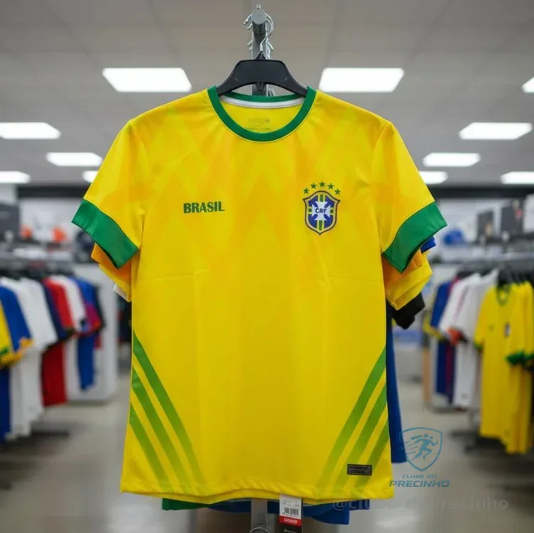 Camisa Dry Esportiva Fit Bolldor Brasil Torcedor Proteção Uv Mercado Livre