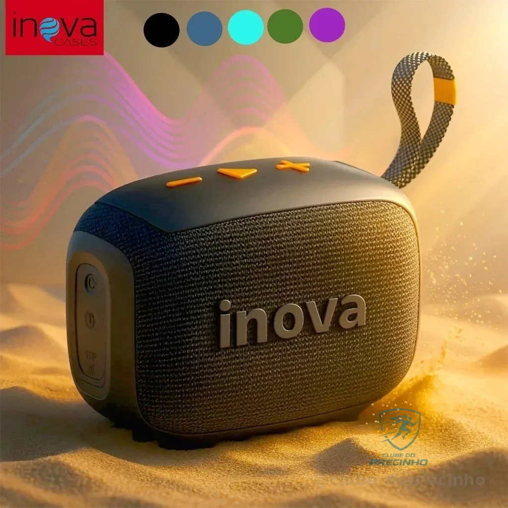 Inova caixa de som blootooth Portátil Go 4 Com Bateria Esportiva À Prova D 'Água pen drive FM TWS caixinha de som