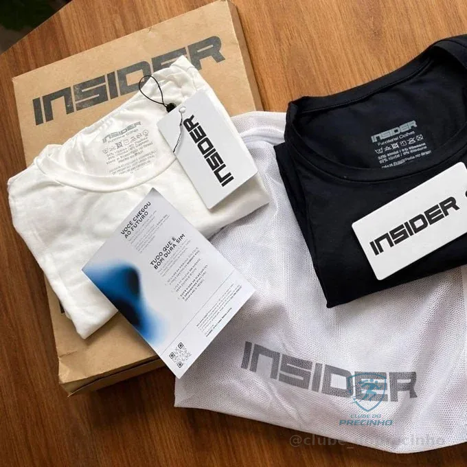 Camiseta Daily T-shirt Insider Mercado Livre