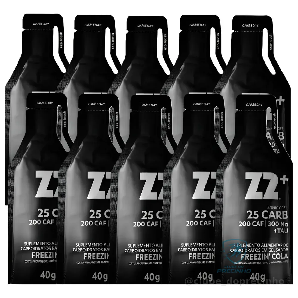 Gel Z2+ 40g 10 Sachês Sabor Freezin' Cola Freezin´ Cola