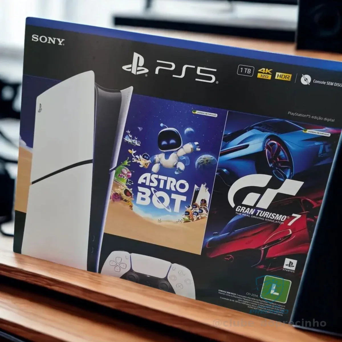 Console PlayStation 5 Slim Digital - Pacote Astro Bot e Gran Turismo 7 Mercado Livre
