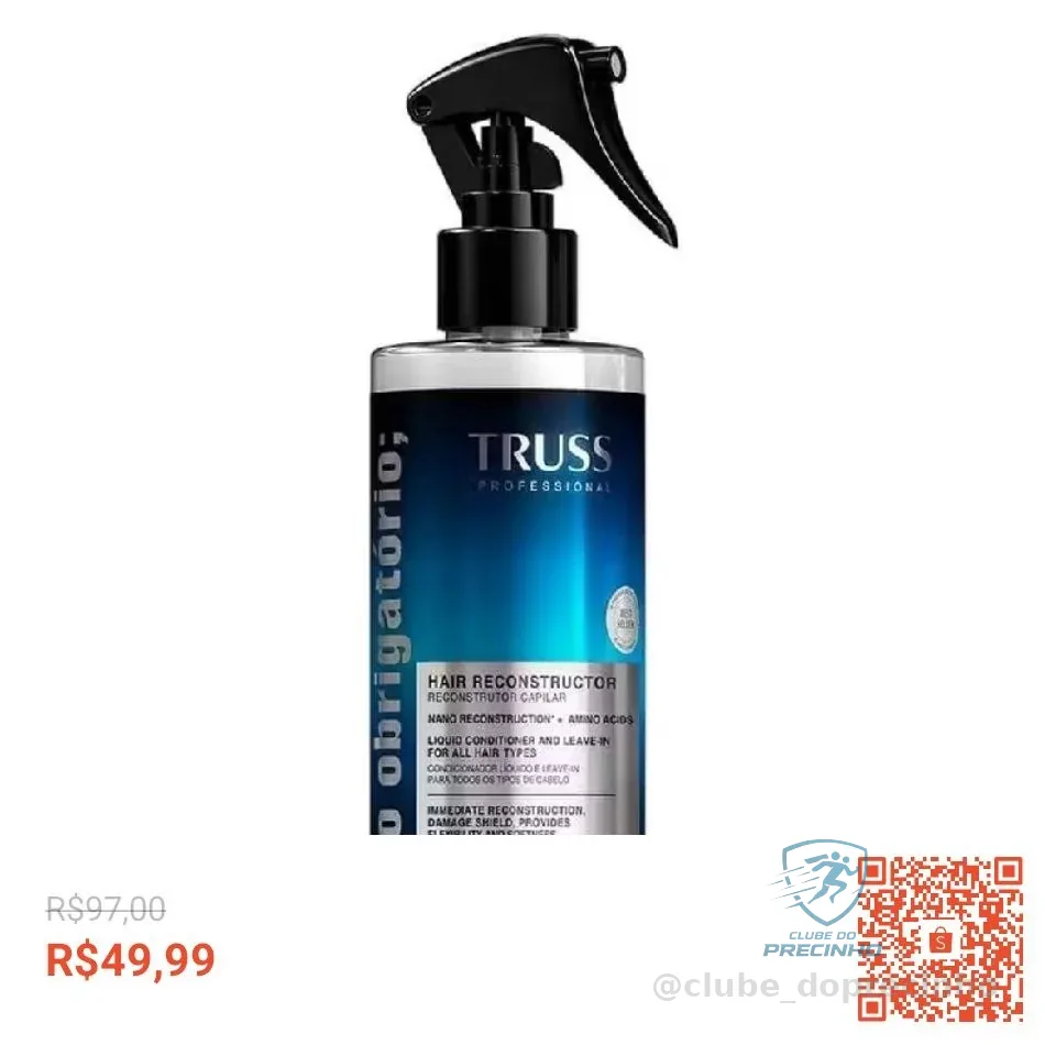 Truss Uso Obrigatório Tratamento Reconstrutor 260ml