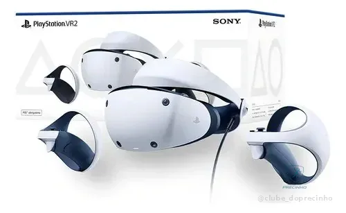 Playstation Vr2 Sony Para Ps5 Headset Realidade Virtual Branco