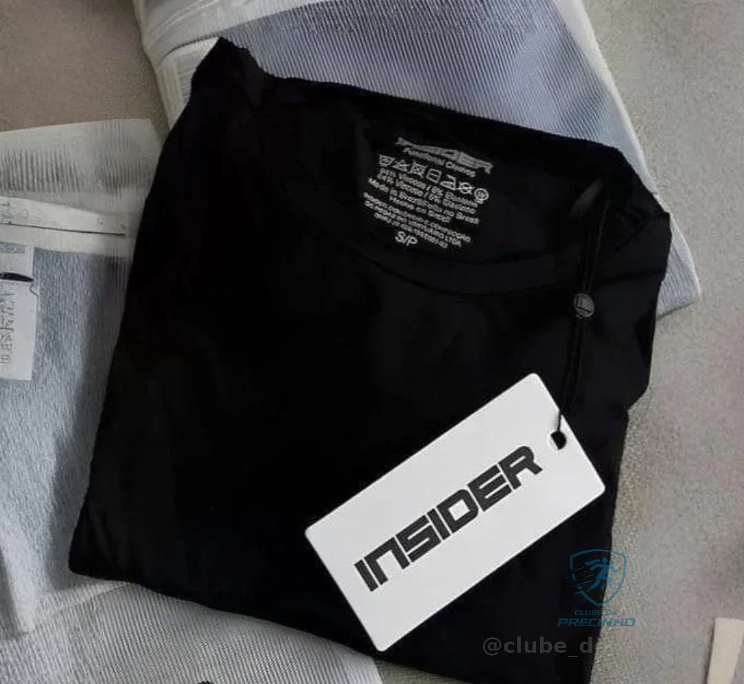 Camiseta Light T-shirt Insider Mercado Livre