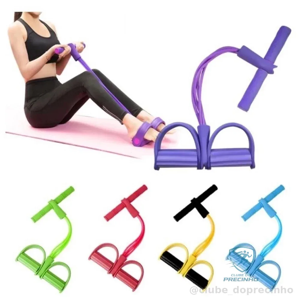 Elástico Extensor de Exercícios Pull Reducer Multi Função Academia Em Casa Uso Profissional Shopee