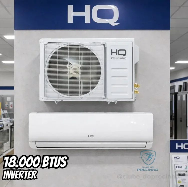 Ar Condicionado Split Hq Hi Wall Inverter 18 000 Btu H Frio Monofasico Branco Viht18Kco3S2S13 220V