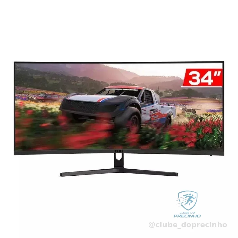 Monitor Gamer Pichau Nexus Wide 34S 34 POL VA Ultrawide Curvo 2K 1MS 165HZ Shopee