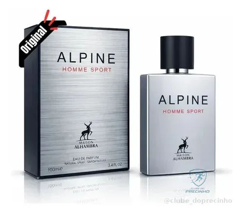 Perfume Árabe Alpine Homme Sport Maison Alhambra 100ml Edp Lipx