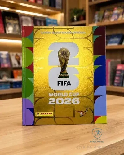 Copa Do Mundo 2026 - Álbum Capa Dura Ouro - Fifa World Cup 2026