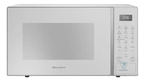 Micro-ondas Brastemp 32l Branco Com Menu Gourmet - Bms46ab 220v