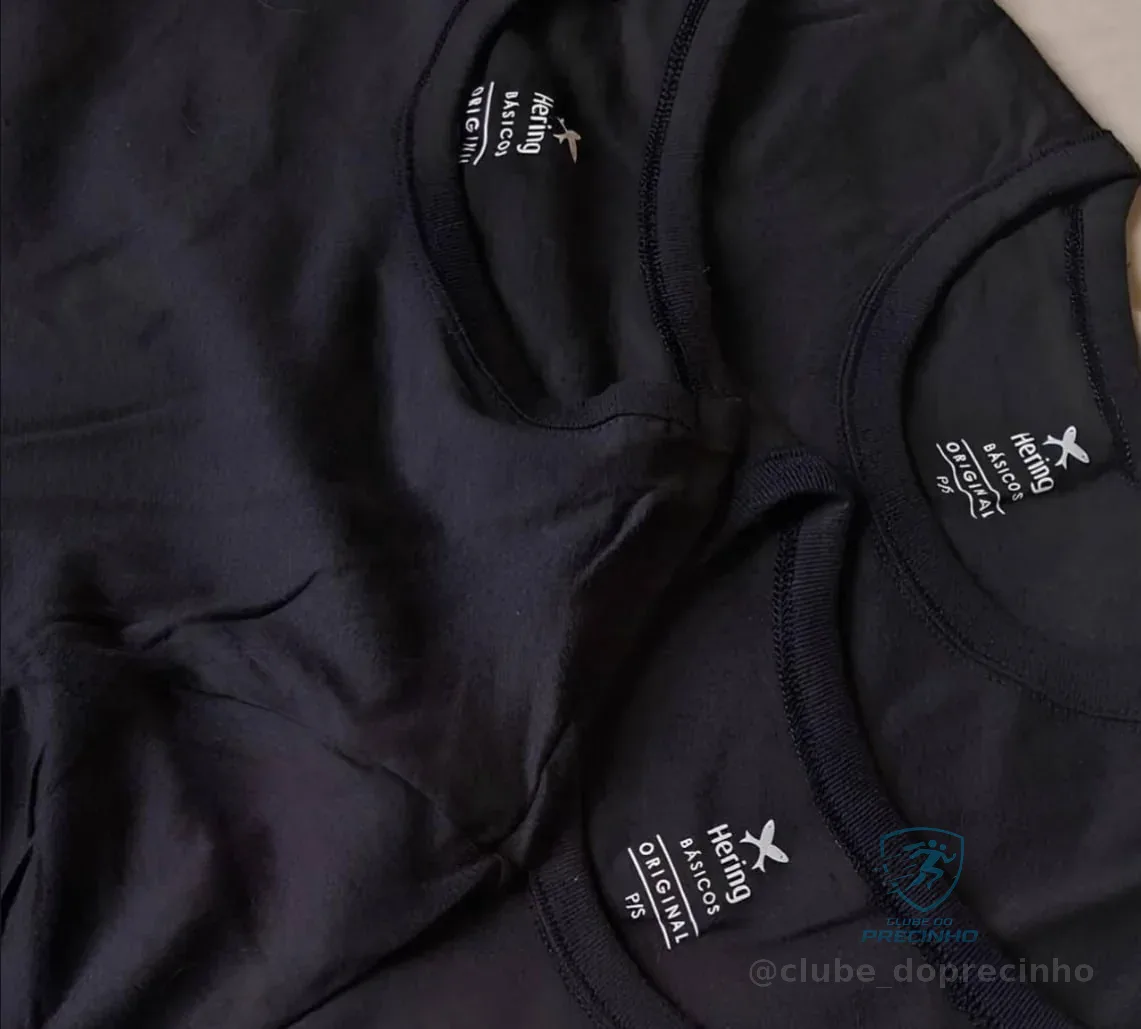 Kit 5 Camisetas Slim Hering Mercado Livre