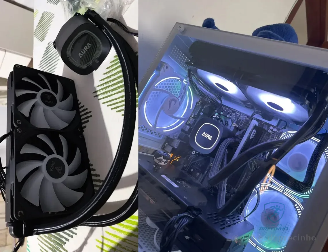 Water Cooler GL240 Lite Aura ARGB Preto Gamdias Mercado Livre