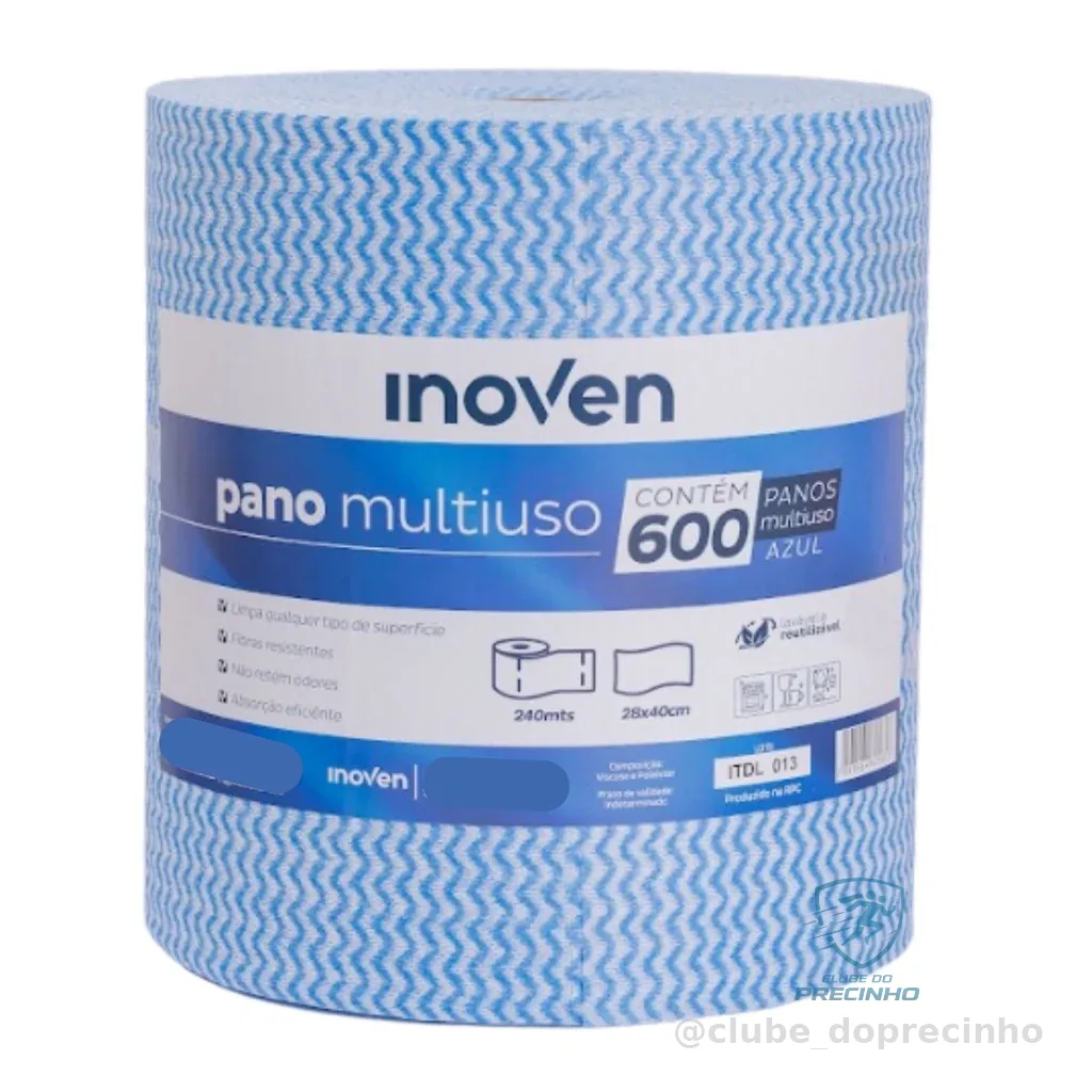 Pano Multiuso Perfex Limpeza 28x40 Cm Rolo 600 Un 240 Metros Shopee
