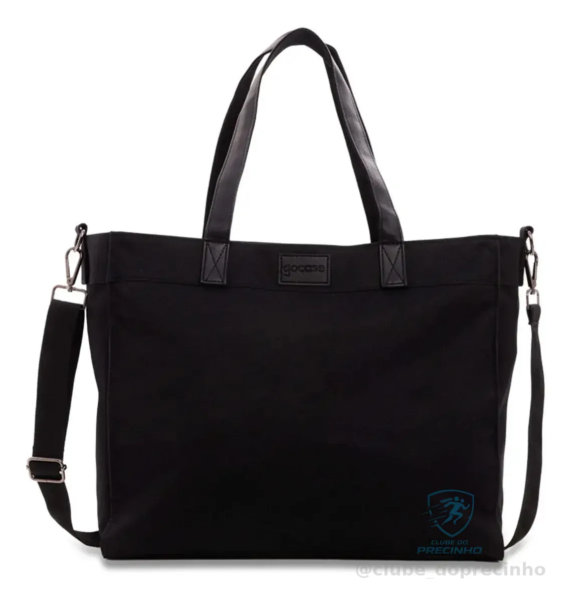 Bolsa Tote Daily Clear Gocase - Preto Mercado Livre