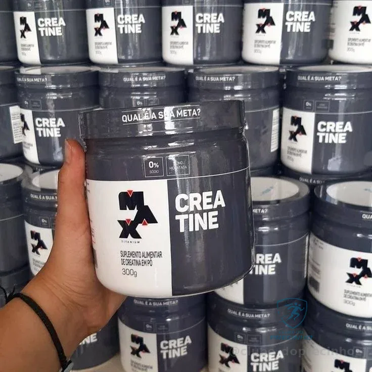 Kit 2x Creatina Monohidratada Max Titanium 300g Sem Sabor Mercado Livre