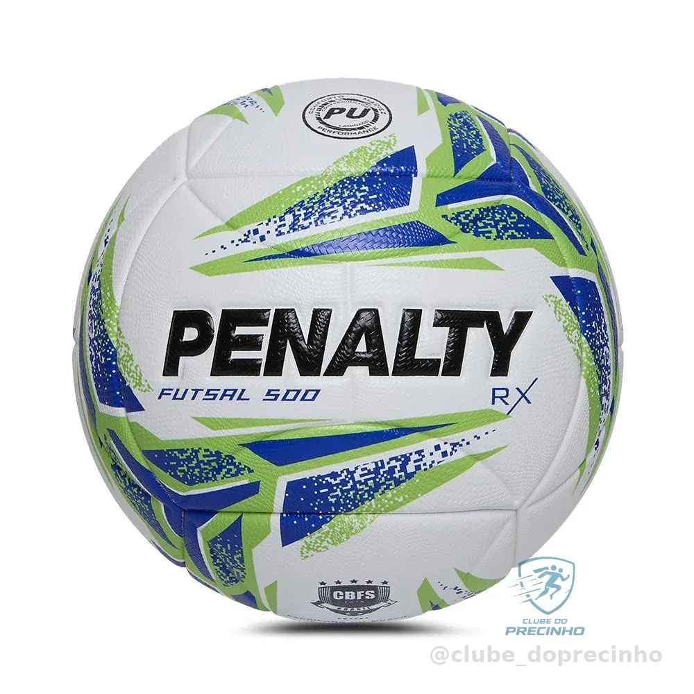 Bola Futsal Penalty Rx 500 XXIII Selo CBFS Shopee
