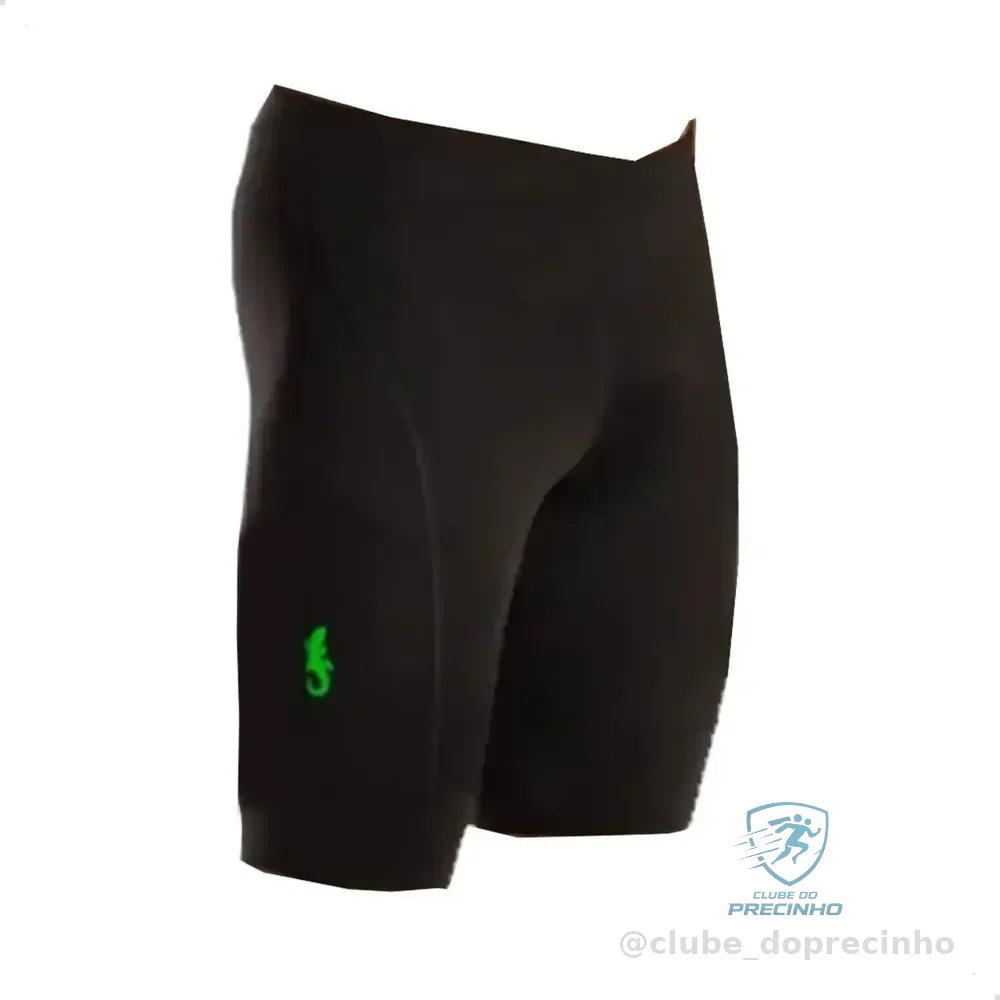 Bermuda Corrida Compressão Masculina Kupaa Preto Esporte Preto