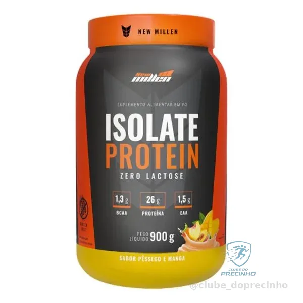 New Millen Isolate Pêssego e Manga 900g Mercado Livre
