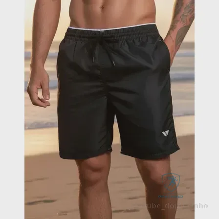 Short Liso Masculino Bermuda Academia Fitness Treino Praia Mercado Livre