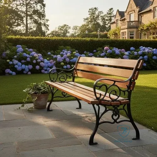 Banco Jardim Moveis Imperador Fgp Frances 3 Lugares 150cm Marrom