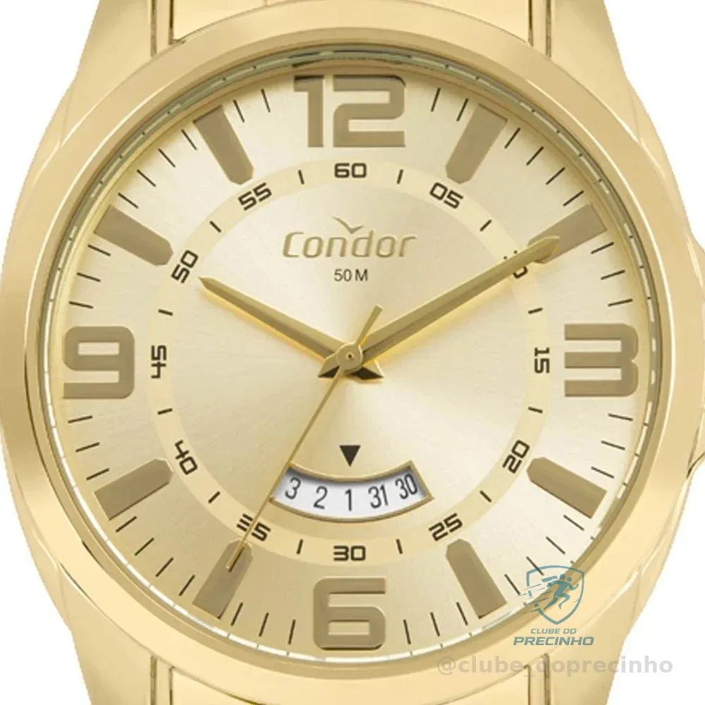 Relógio Condor CO2115MZP/4X Dourado Mercado Livre