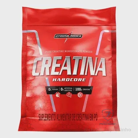 Creatina 100% Pura Pouch 1kg Integralmédica Neutro Mercado Livre
